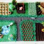 Crochet Farm Playmat: Sensory Toddler Activity Mat