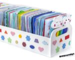 Montessori Materials, Sensory Board, Quiet Book Pages (Set of 68 Pages) MiniMoms