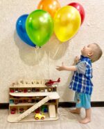Montessori toys for Baby Gift Wooden puzzle play house car garage storage Wooden toddler educational learning toys Waldorf toddler Kids - Image 6