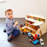 Montessori toys for Baby Gift Wooden puzzle play house car garage storage Wooden toddler educational learning toys Waldorf toddler Kids - Image 3