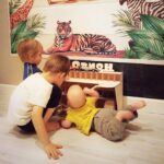 Montessori toys for Baby Gift Wooden puzzle play house car garage storage Wooden toddler educational learning toys Waldorf toddler Kids - Image 5