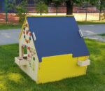 LiL HOUSE® Montessori wooden playhouse; L size; Indoor playhouse; Outdoor playhouse; Educational toy; Activity house; Kids room decor; Eco - Image 2
