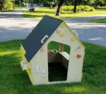 LiL HOUSE® Montessori wooden playhouse; L size; Indoor playhouse; Outdoor playhouse; Educational toy; Activity house; Kids room decor; Eco - Image 4