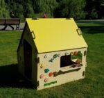 LiL HOUSE® Montessori wooden playhouse; L size; Indoor playhouse; Outdoor playhouse; Educational toy; Activity house; Kids room decor; Eco - Image 6