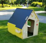 LiL HOUSE® Montessori wooden playhouse; L size; Indoor playhouse; Outdoor playhouse; Educational toy; Activity house; Kids room decor; Eco - Image 3