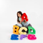 Alphapals Rainbow Set- Plush Large Alphabet in a Structured Bean Bag Chair, Learn letters, colors, reading, Great Gift - Image 4