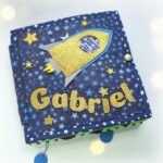 Personalised Quiet book - Fabric Busy book, Educational toddler toy, Waldorf Sensory Learning Toy, Developmental toddler activity, Baby Gift