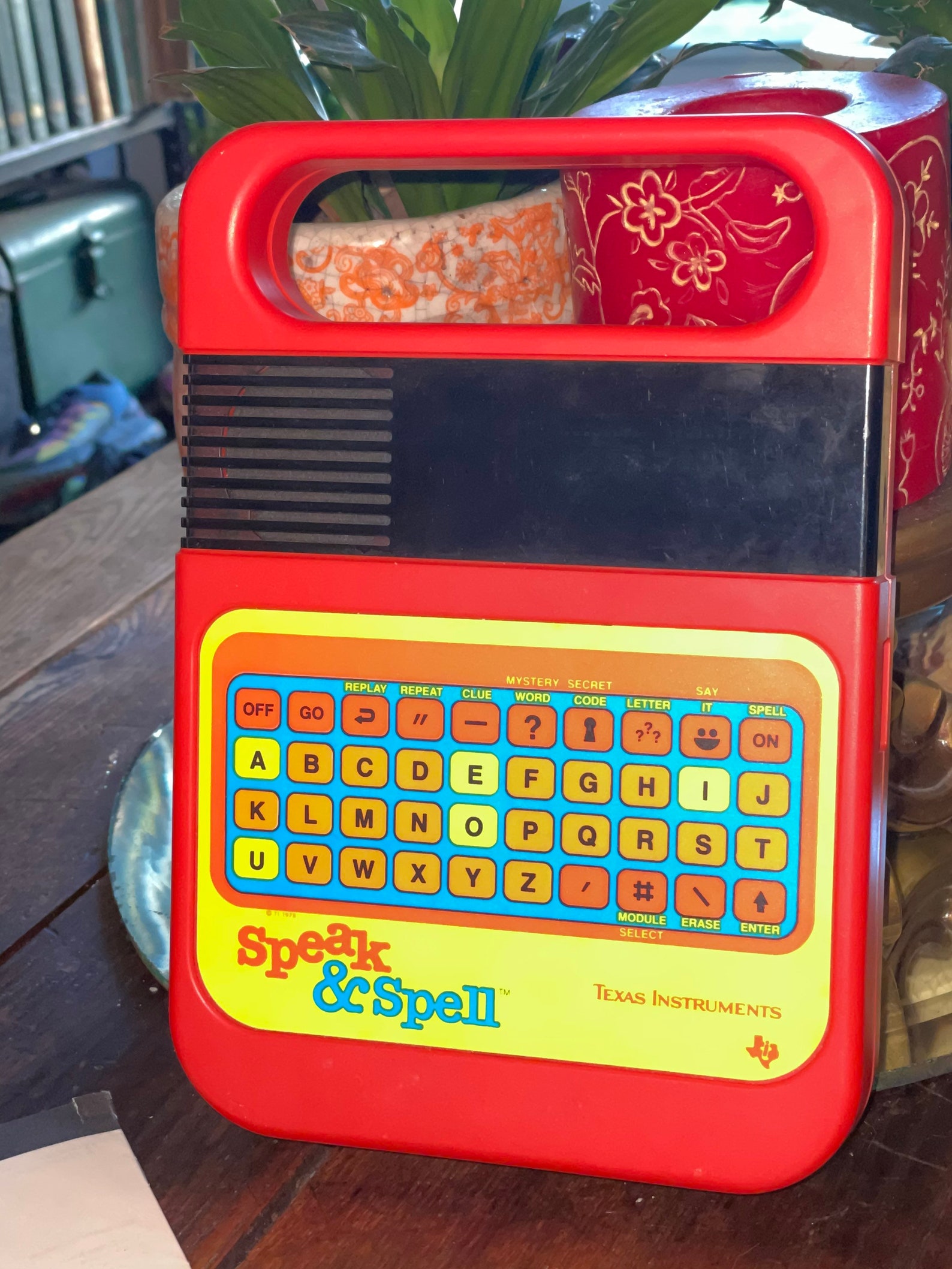 il_1588xN.3127135520_4jld.jpg Vintage 1988 Texas Instruments Speak & Spell electronic learning toy RAD - Image 1