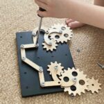 Building Toys for Kids - Versatile 4-in-1 Toy, Screw Board for Toddler, Geoboard, Montessori toys, Gifts for boys, Educational toys
