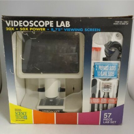 Vintage Videoscope Lab Set Science Tech Toy NEW OLD STOCK