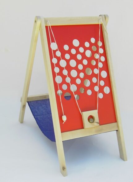 Small chalkboard murmur with removable plate hole