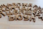Oak Wood Russian Alphabet Letters ABC Learning Toy Wood Letters Russian Language - Image 4