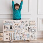 Massive Montessori Busy Board for Toddlers: Custom Activity Board