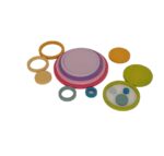 Montessori Concentric Circle Toy – 19 pcs | Imaginative Open-Ended Play for Toddlers - Image 4
