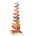 Amish made wooden marble tree, Marble Tree, Marble Toys, Marble Chase, Marble Games
