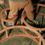 Wooden Montessori Toy Rings, Stackable Wood Circles, Educational Toys for Child Development, Toddler Games, Fine Motor Skills