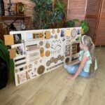 Large Busy Board Preschool Wall Panel For Fine Motor Skills And Concentration Special Needs Sensory Wall Panel Back To School Calm Down Item