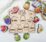 Bible Set of 5 Puzzles/ Christian gift for kids/ Montessori toys/ Wooden Bible puzzles/ educational puzzles/ Bible learning tools - Image 4