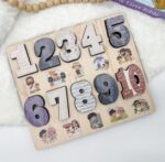 Bible Set of 5 Puzzles/ Christian gift for kids/ Montessori toys/ Wooden Bible puzzles/ educational puzzles/ Bible learning tools - Image 6