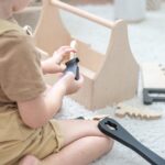 Play Tool Box Set with Tools - Christmas Gift for Toddler Boy, Montessori Toys, Wooden Pretended Play Educational Set, Repair Kit For Kids