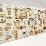 Montessori Busy Board: Sensory Learning Toy, Toddler Development