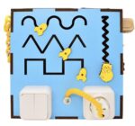 Busy Cube for Kids – Educational Toy with Buttons, Locks, Gears, and Puzzles for Motor Skill Development, Fine Motor Coordination. - Image 5