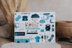 Personalized Montessori Busy Board: Wooden Sensory Toy for Toddlers - Image 5