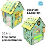 Interactive Busy Boards for Kids – Engaging & Educational Playtime Essentials for Toddlers and Preschoolers – Sensory Stimulation.