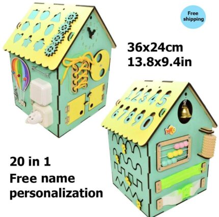 Interactive Busy Boards for Kids – Engaging & Educational Playtime Essentials for Toddlers and Preschoolers – Sensory Stimulation.