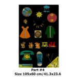 Large Busy Board Wall Panel - Interactive Smart Activity Panel for Kids, Montessori Learning Toy for Toddlers, Educational Sensory Board. - Image 6