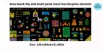 Large Busy Board Wall Panel - Interactive Smart Activity Panel for Kids, Montessori Learning Toy for Toddlers, Educational Sensory Board. - Image 2