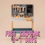 Wooden Tool Workbench Toy Set: Montessori Construction Gift