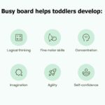 Wooden Busy Board for Kids - Educational Sensory Toy for Toddlers, Designed to Enhance Fine Motor Skills, Hand-Eye Coordination. - Image 6