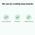 Wooden Busy Board with Locks and Buttons – Fun Learning Toy for Toddlers – Enhances Fine Motor Skills, Sensory Exploration. - Image 6