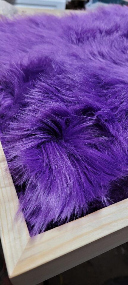 Fuzzy Sensory Board: Tactile Faux Fur Activity Panel