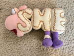 Lot of PBS Word World Replacement Stuffed Plush Magnetic Pull Apart Letters Toy Magnets Letters Zebra Animal Wordworld - Image 4