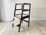 Convertible Learning Stool: Montessori Kitchen Step Stool & Kids Table CV 18 - Image 4