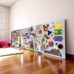 Large Montessori Busy Board, Toddler Wall Activity Board, Montessori Gift for Boys and Girls to Play and Learn at School, Fine Motor Skills