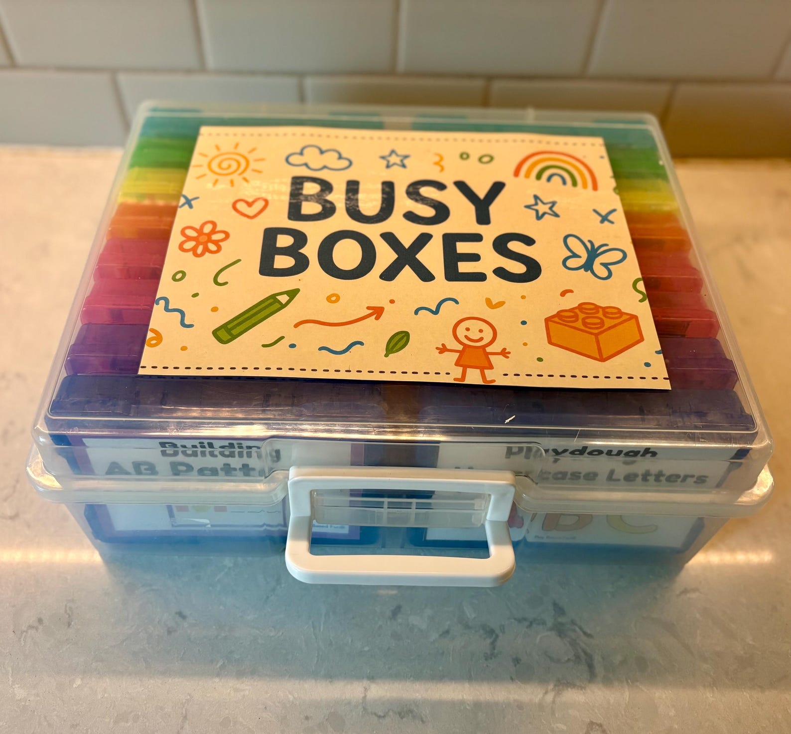 il_1588xN.7292899393_8pte.jpg Busy Boxes - PreK/K - Completed 16ct - Image 1
