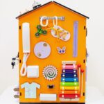 Large Montessori Busy House for Toddlers – Wooden Activity Center, Educational Sensory Toy, Fine Motor Skills Learning House. - Image 5