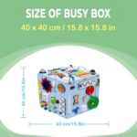Busy Box for Toddlers – Engaging, Interactive Learning Toys for Early Development, Perfect Gift for Little Ones. - Image 3