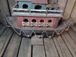 Noah’s Ark Wooden Display Set With Animals – Rustic Decorative Ark Scene - Image 3