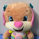 Fisher Price Toddler Learning Toy Laugh & Learn So Big Sis Plush with Music and Lights Educational Toys For Little Girls Battery Operated