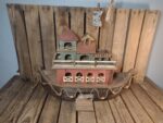 Noah’s Ark Wooden Display Set With Animals – Rustic Decorative Ark Scene - Image 4