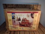 Noah’s Ark Wooden Display Set With Animals – Rustic Decorative Ark Scene