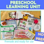 Dinosaur Preschool Learning Kit: Fine Motor Skills, Homeschool