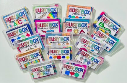 Busy Box Mega Bundle (16 Non-Seasonal Boxes + Case) | The Complete Learning Curriculum