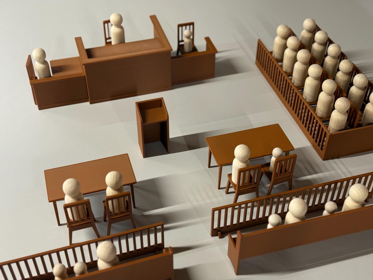 il_1588xN.7586073922_f09d.jpg Courtroom Diorama Therapy Play set - Image 1