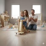 Montessorı Wooden Baby Walker - Golf Cart Push Toy - Image 6
