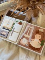 Dollhouse Quiet Book - Felt Activity Book for Kids - Preschool Learning Toys - Montessori Learning - Educational toy gift for kids - Image 4